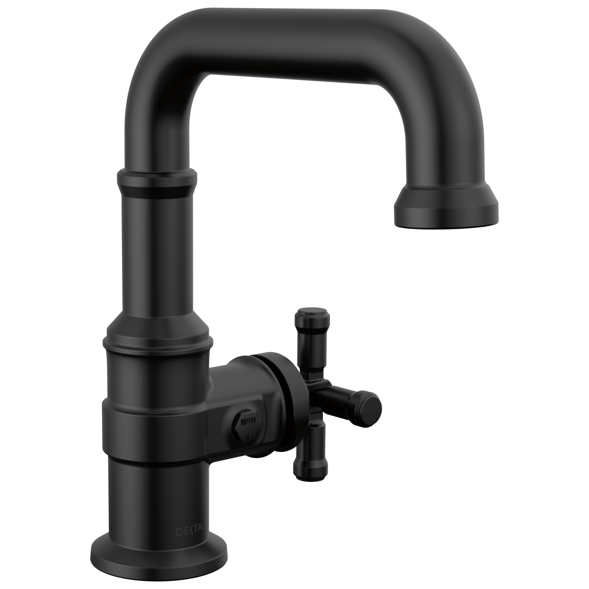 Delta - Single Handle Bathroom Faucet - Matte Black - 587SH-BL-DST