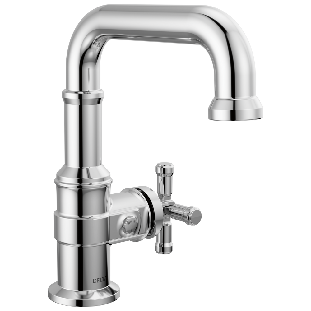 Delta - Single Handle Bathroom Faucet - Lumicoat® Chrome - 587SH-PR-DST