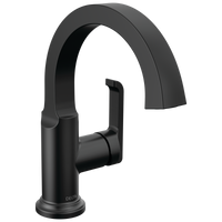 Delta - Single Handle Bathroom Faucet - Matte Black - 588SH-BL-DST