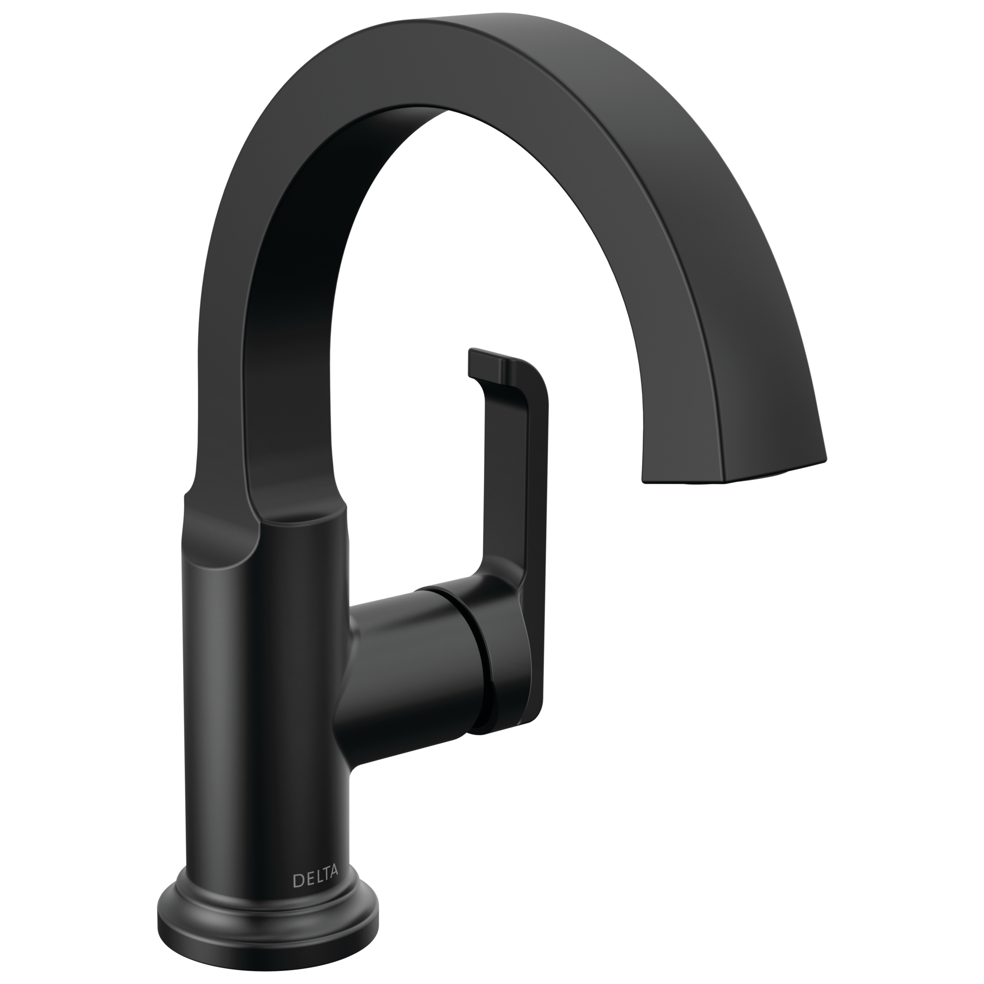 Delta - Single Handle Bathroom Faucet - Matte Black - 588SH-BL-DST