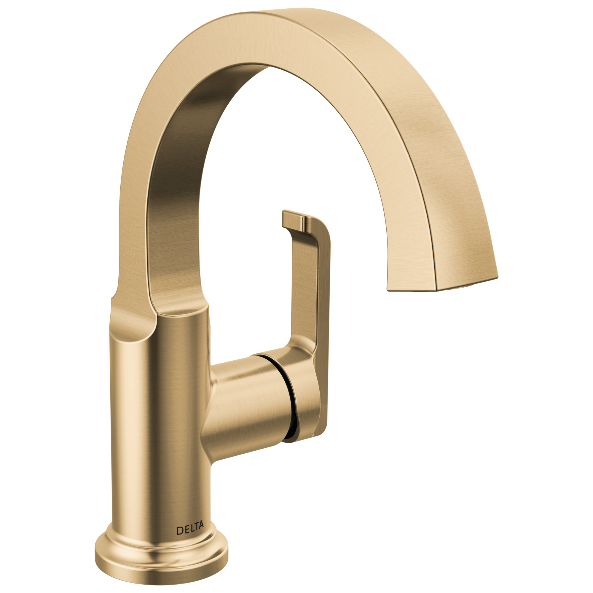 Delta - Single Handle Bathroom Faucet - Lumicoat® Champagne Bronze - 588SH-CZ-PR-DST