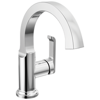 Delta - Single Handle Bathroom Faucet - Lumicoat® Chrome - 588SH-PR-DST