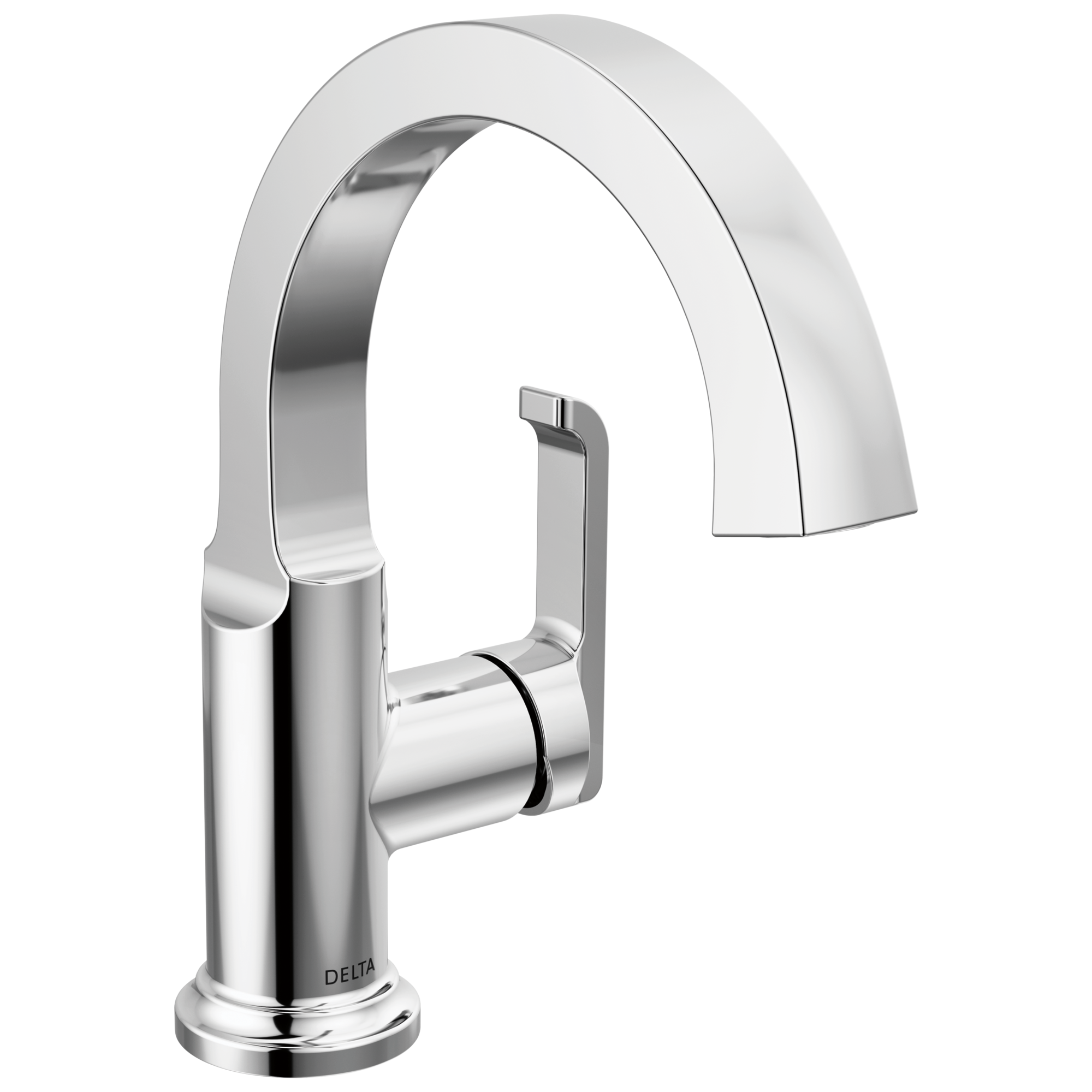 Delta - Single Handle Bathroom Faucet - Lumicoat® Chrome - 588SH-PR-DST