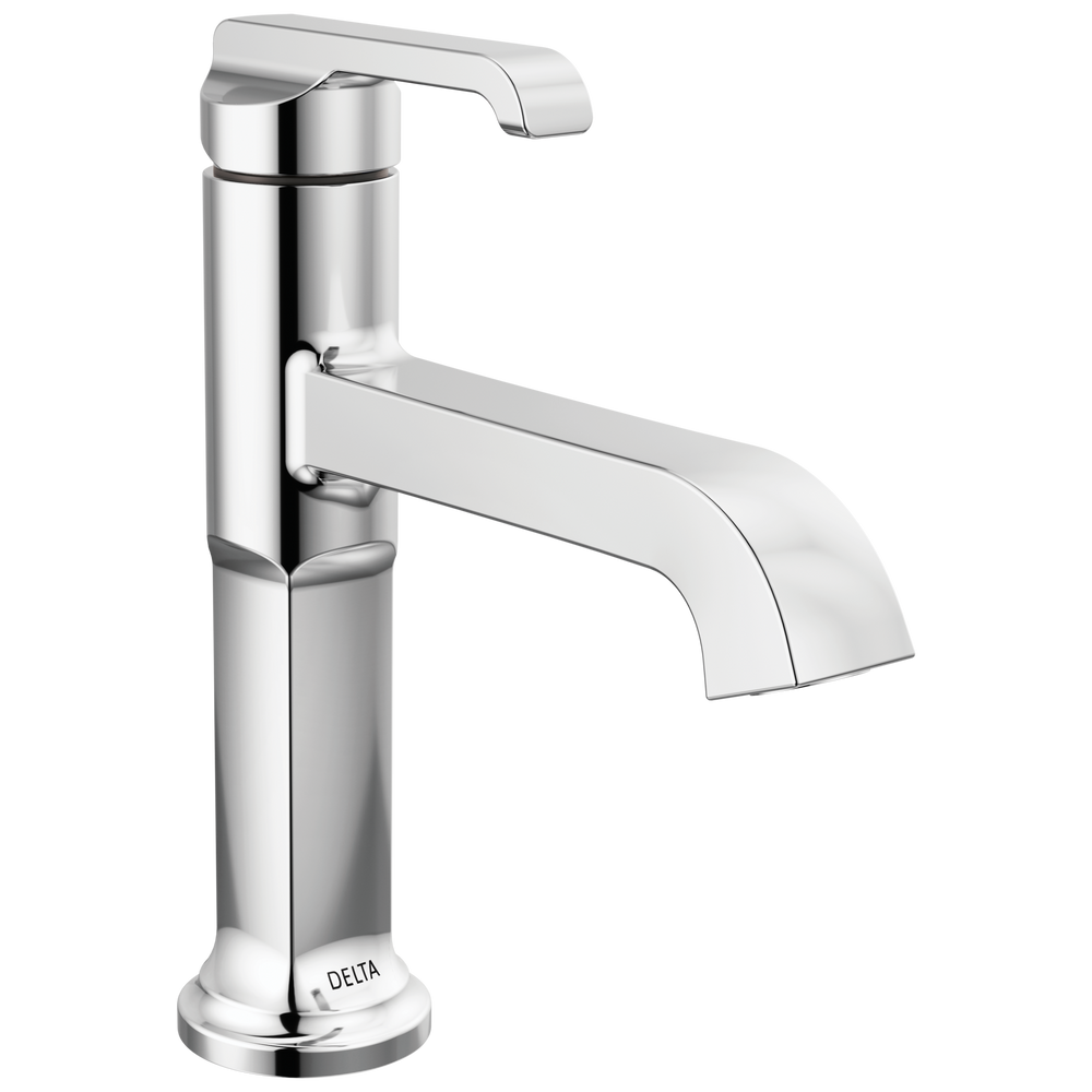 Delta - Single Handle Bathroom Faucet - Lumicoat® Chrome - 589-PR-DST