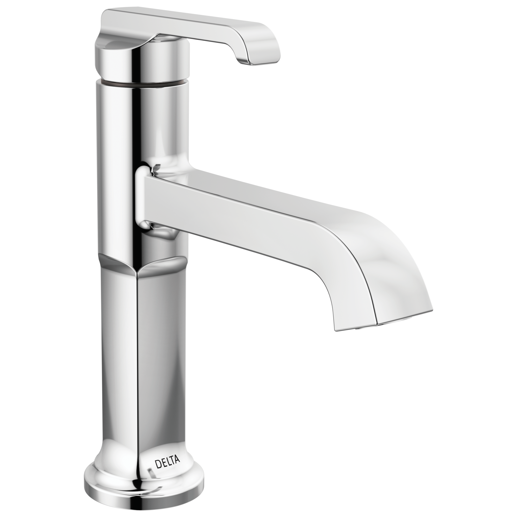 Delta - Single Handle Bathroom Faucet - Lumicoat® Chrome - 589-PR-DST