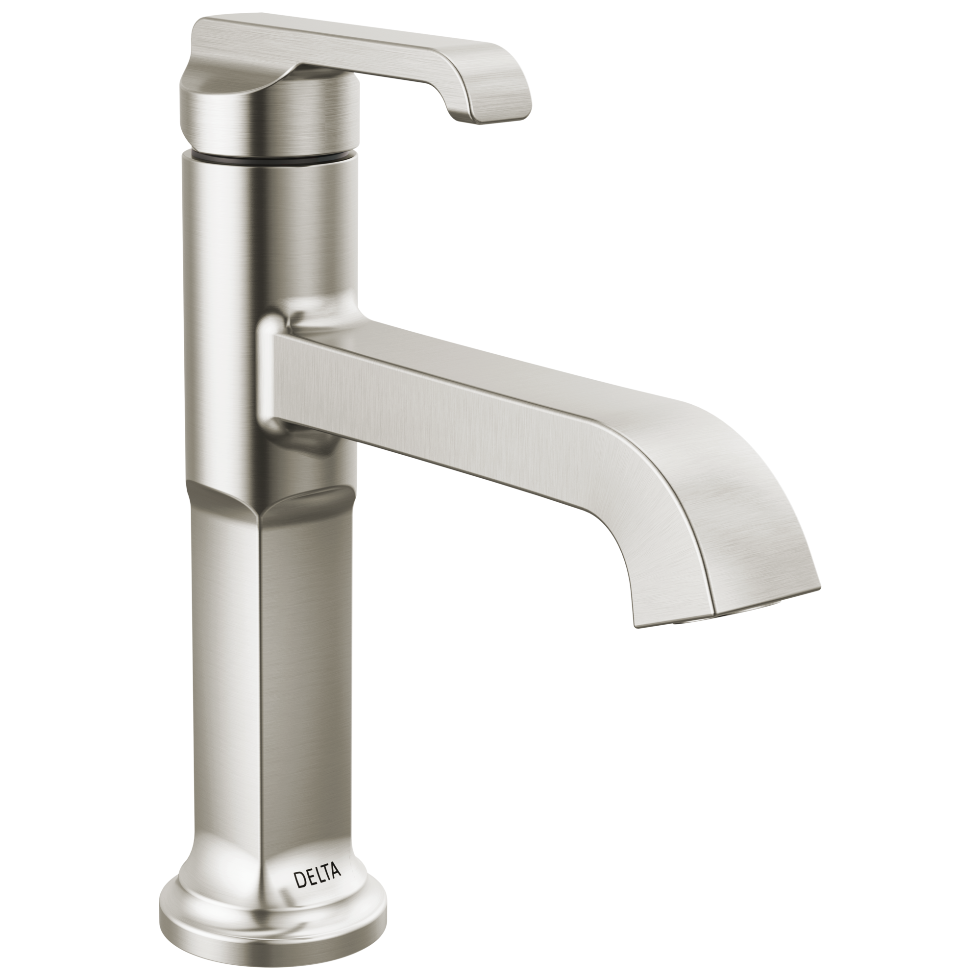 Delta - Single Handle Bathroom Faucet - Lumicoat® Stainless - 589-SS-PR-DST