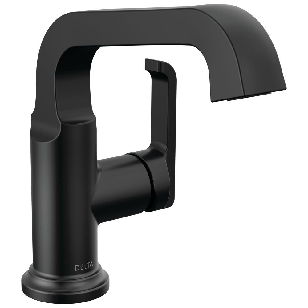 Delta - Single Handle Bathroom Faucet - Matte Black - 589SH-BL-DST