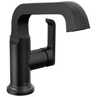 Delta - Single Handle Bathroom Faucet - Matte Black - 589SH-BL-DST