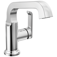 Delta - Single Handle Bathroom Faucet - Lumicoat® Chrome - 589SH-PR-DST