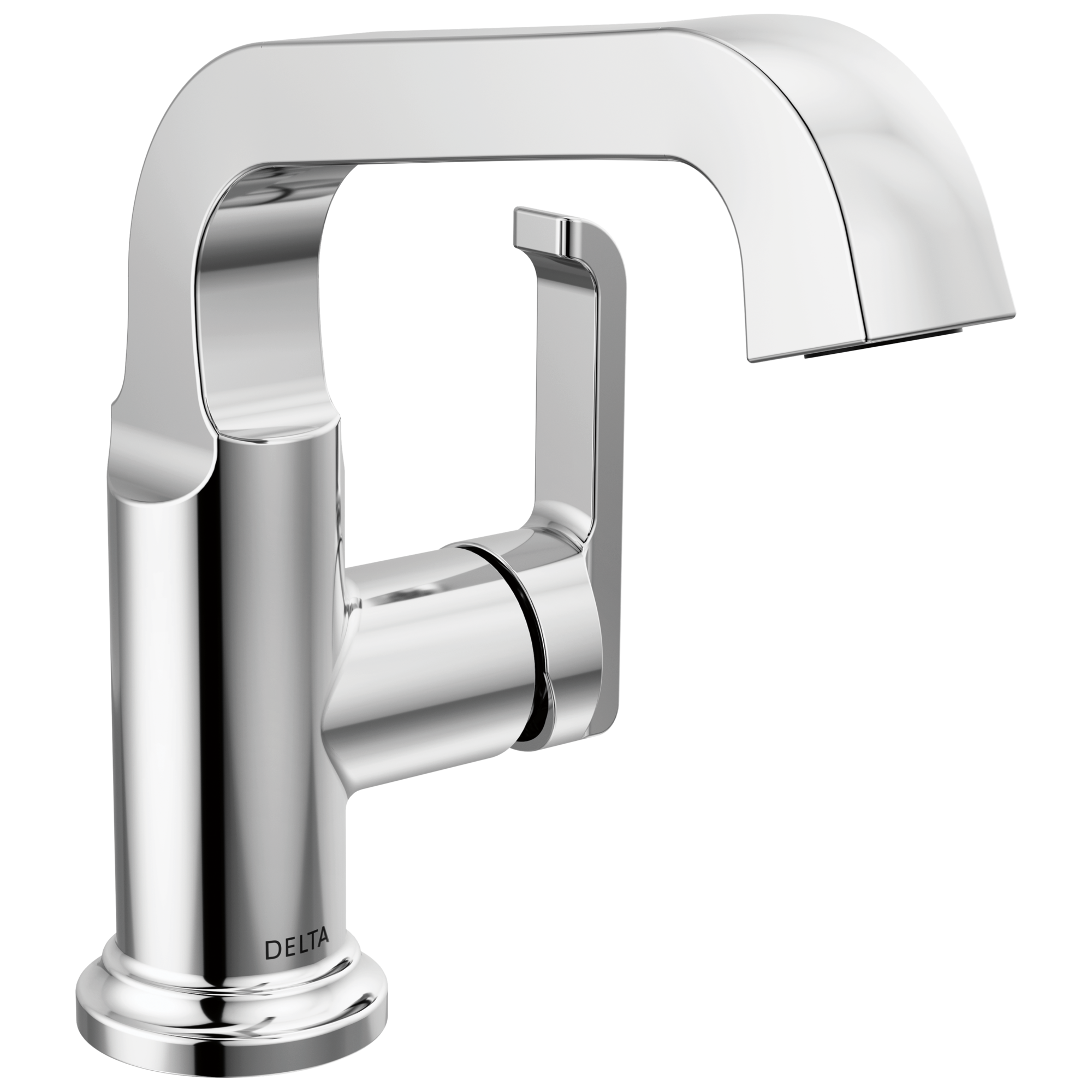 Delta - Single Handle Bathroom Faucet - Lumicoat® Chrome - 589SH-PR-DST