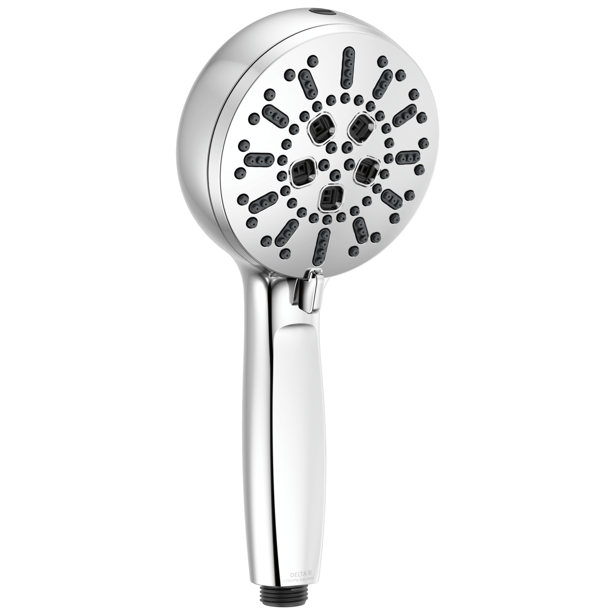 Delta - 7-Setting Hand Shower with Cleaning Spray - Lumicoat® Chrome - 59584-PR-PK