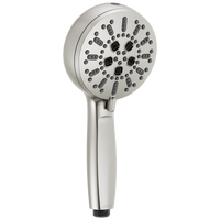 Delta - 7-Setting Hand Shower with Cleaning Spray - Lumicoat® Stainless - 59584-SS-PR-PK