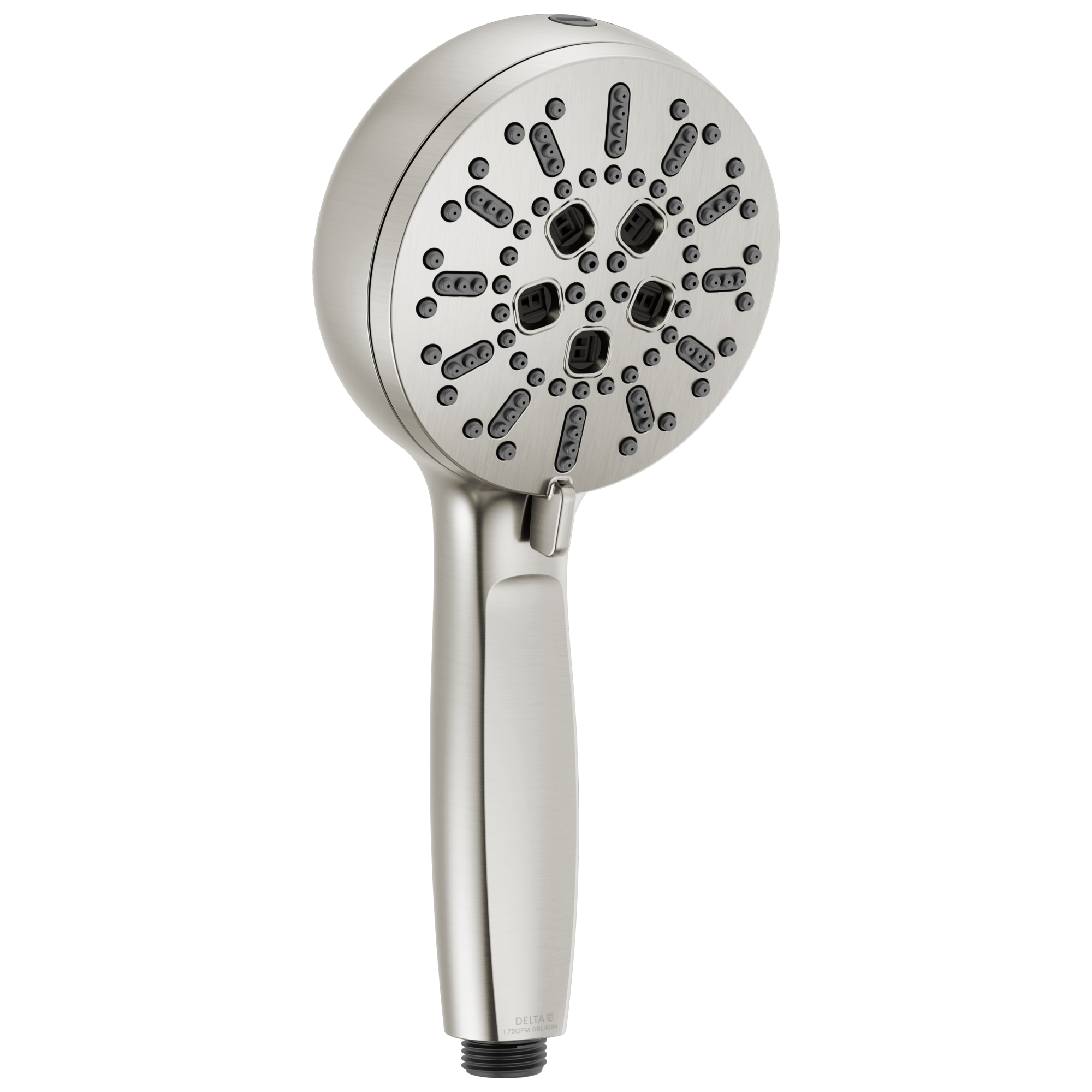 Delta - 7-Setting Hand Shower with Cleaning Spray - Lumicoat® Stainless - 59584-SS-PR-PK