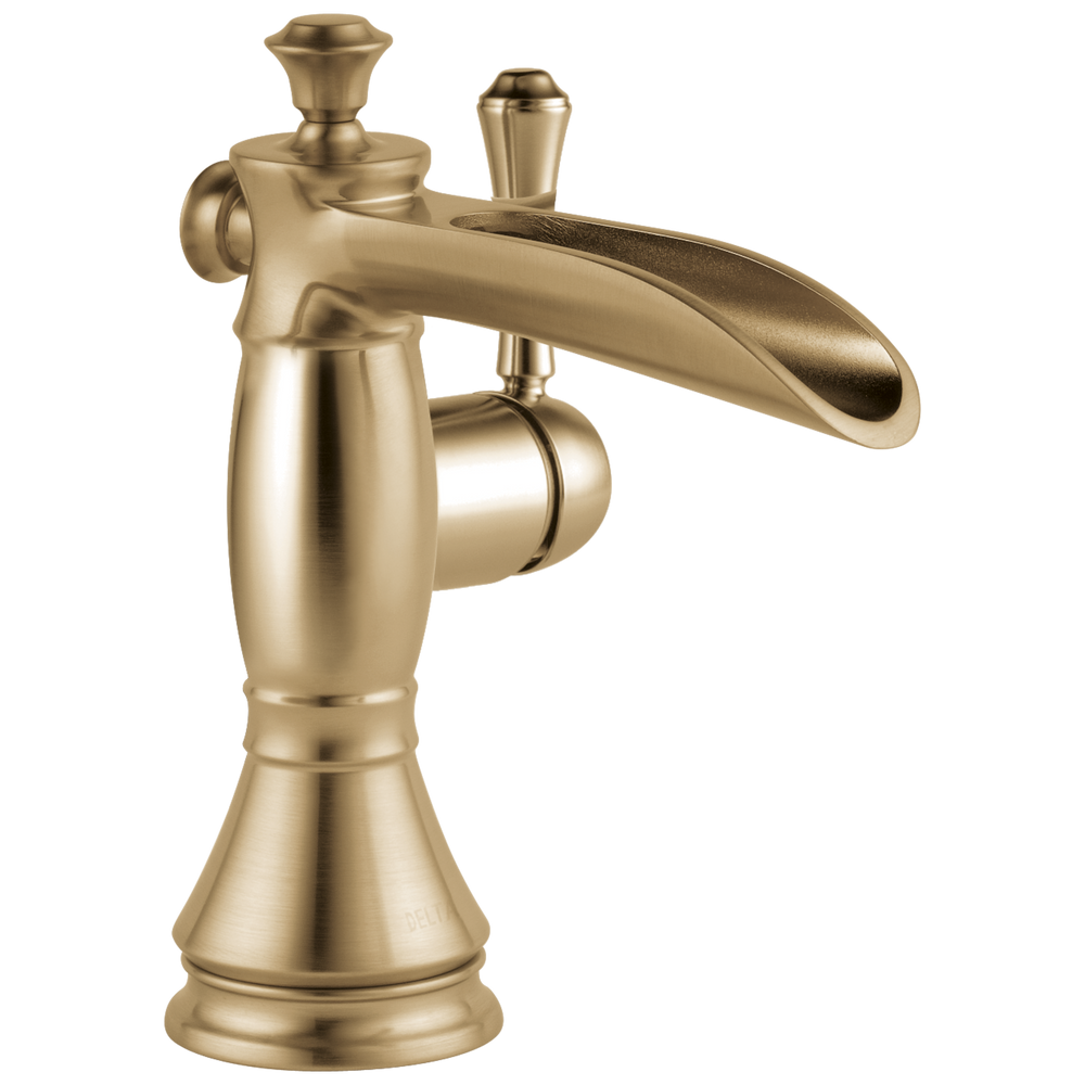 Delta - Single Handle Channel Bathroom Faucet - Champagne Bronze - 598LF-CZMPU