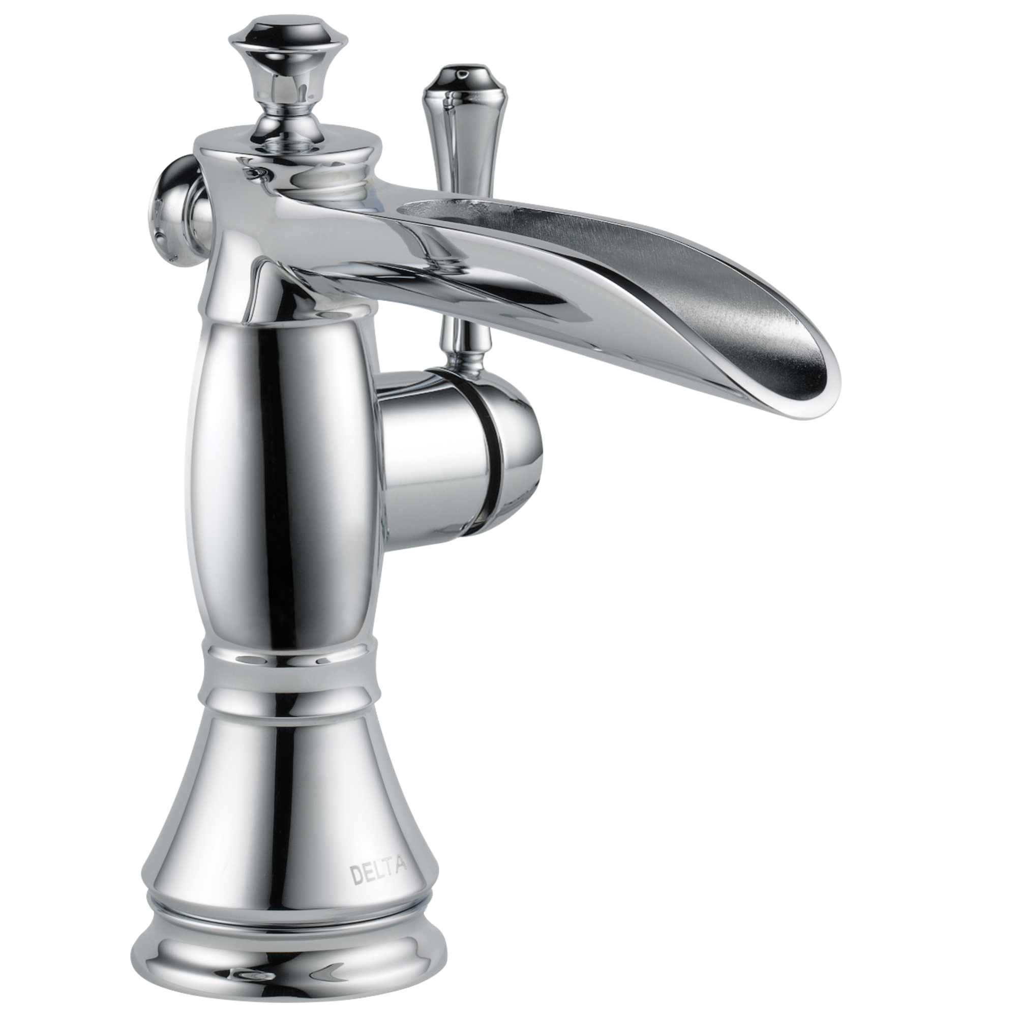 Delta - Single Handle Channel Bathroom Faucet - Chrome - 598LF-MPU