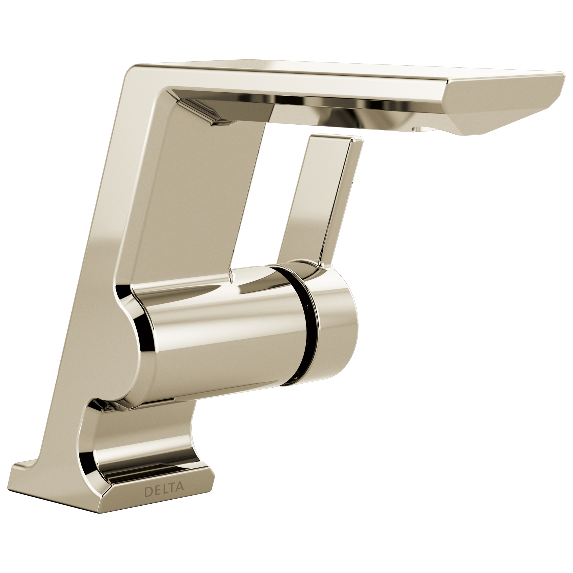 Delta - Single Handle Bathroom Faucet - Lumicoat® Polished Nickel - 599-PN-PR-LPU-DST