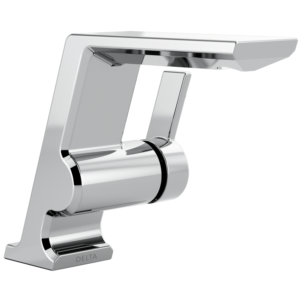 Delta - Single Handle Bathroom Faucet - Lumicoat® Chrome - 599-PR-LPU-DST