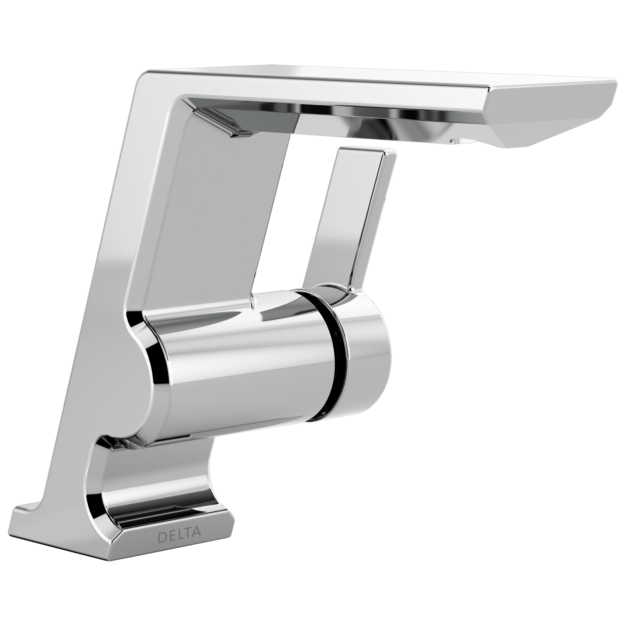 Delta - Single Handle Bathroom Faucet - Lumicoat® Chrome - 599-PR-LPU-DST