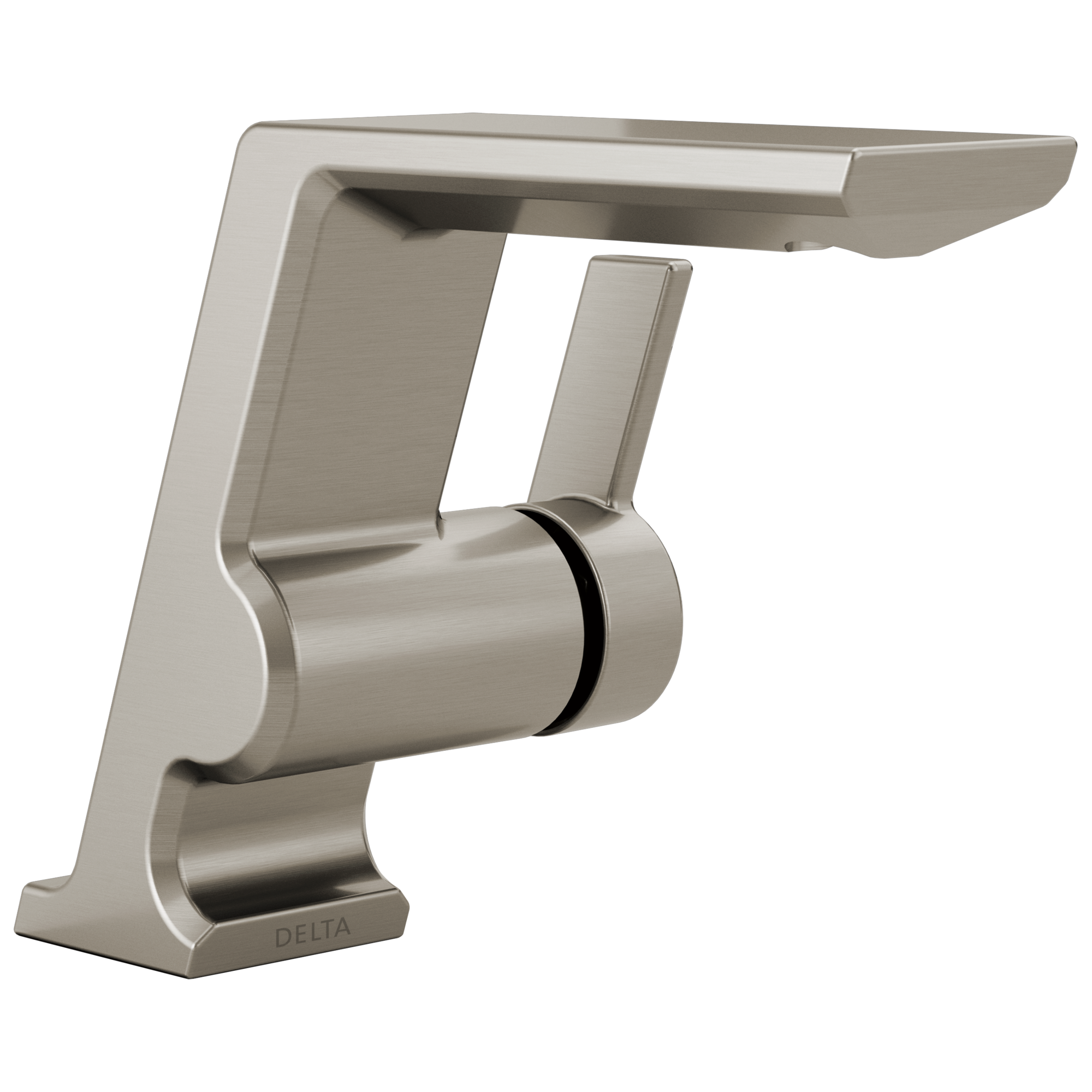 Delta - Single Handle Bathroom Faucet - Lumicoat® Stainless - 599-SS-PR-LPU-DST