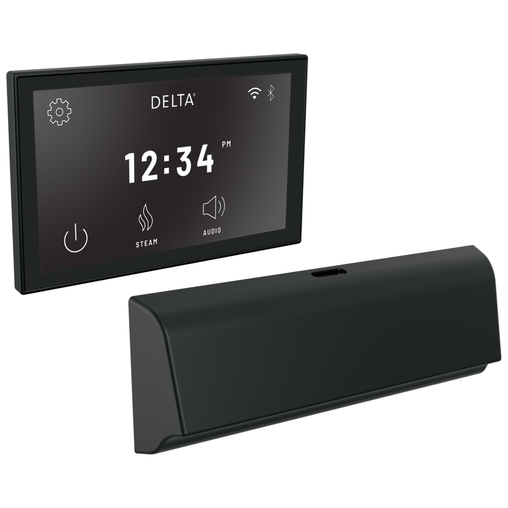 Delta - Unilateral Digital Steam Package - Matte Black - 5CB-550L-BL