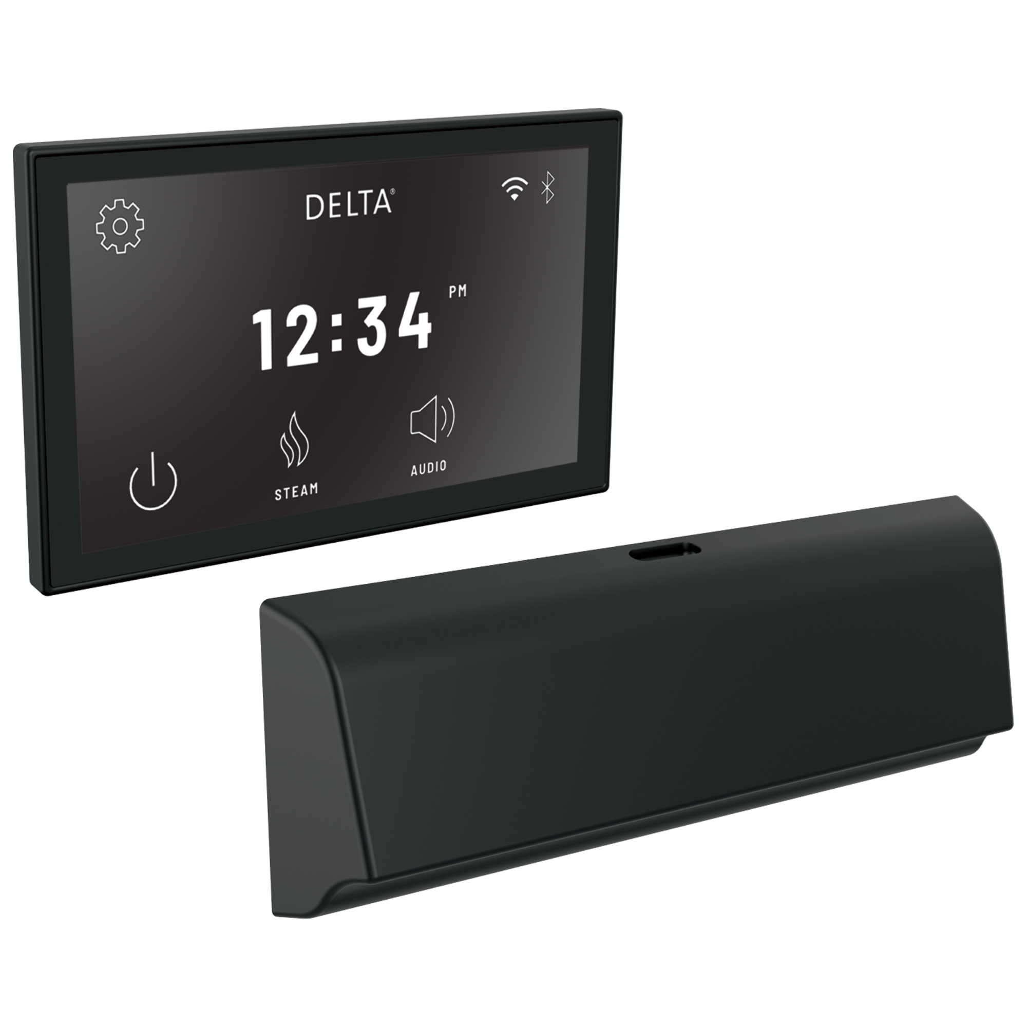 Delta - Unilateral Digital Steam Package - Matte Black - 5CB-550L-BL