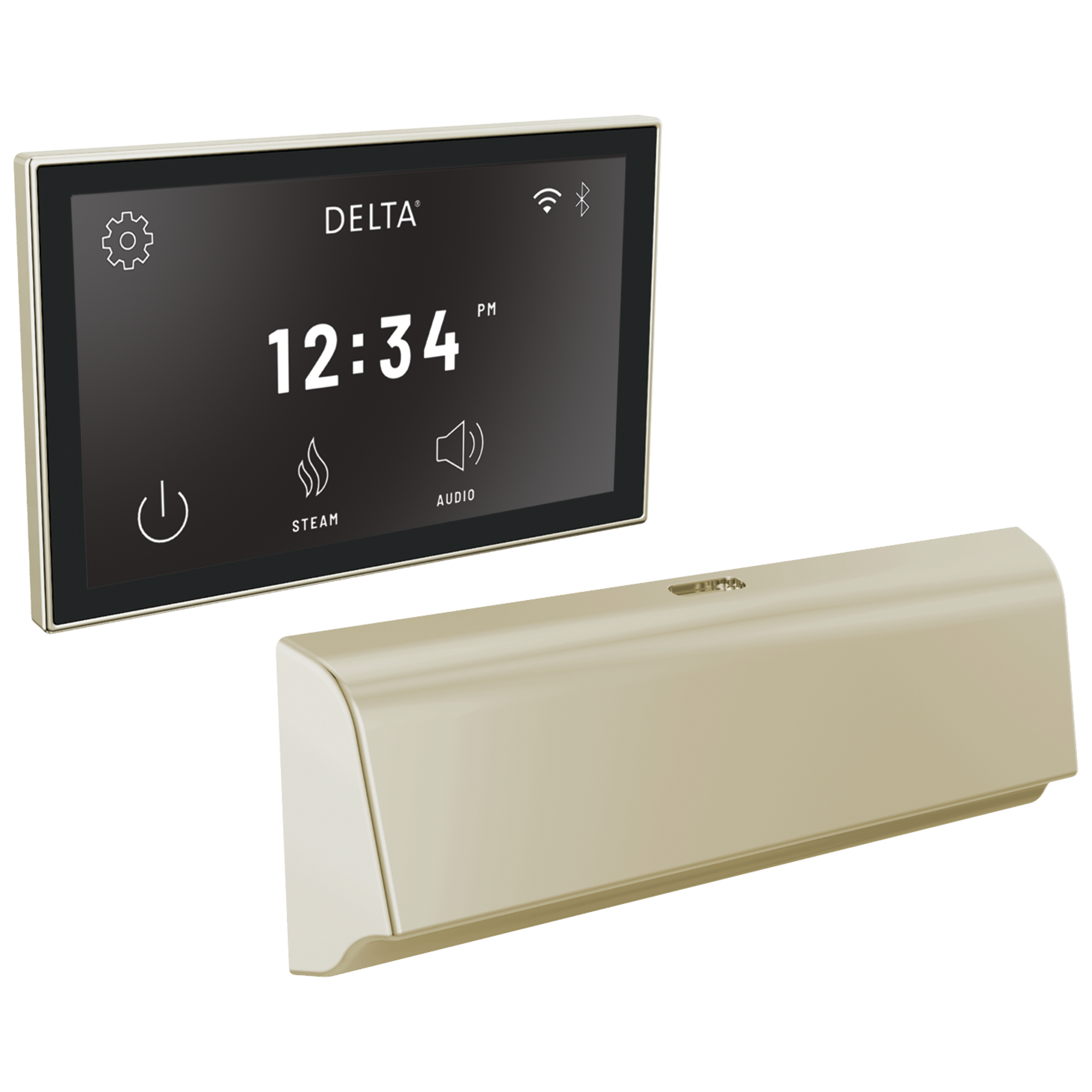 Delta - Unilateral Digital Steam Package - Lumicoat® Polished Nickel - 5CB-550L-PN-PR