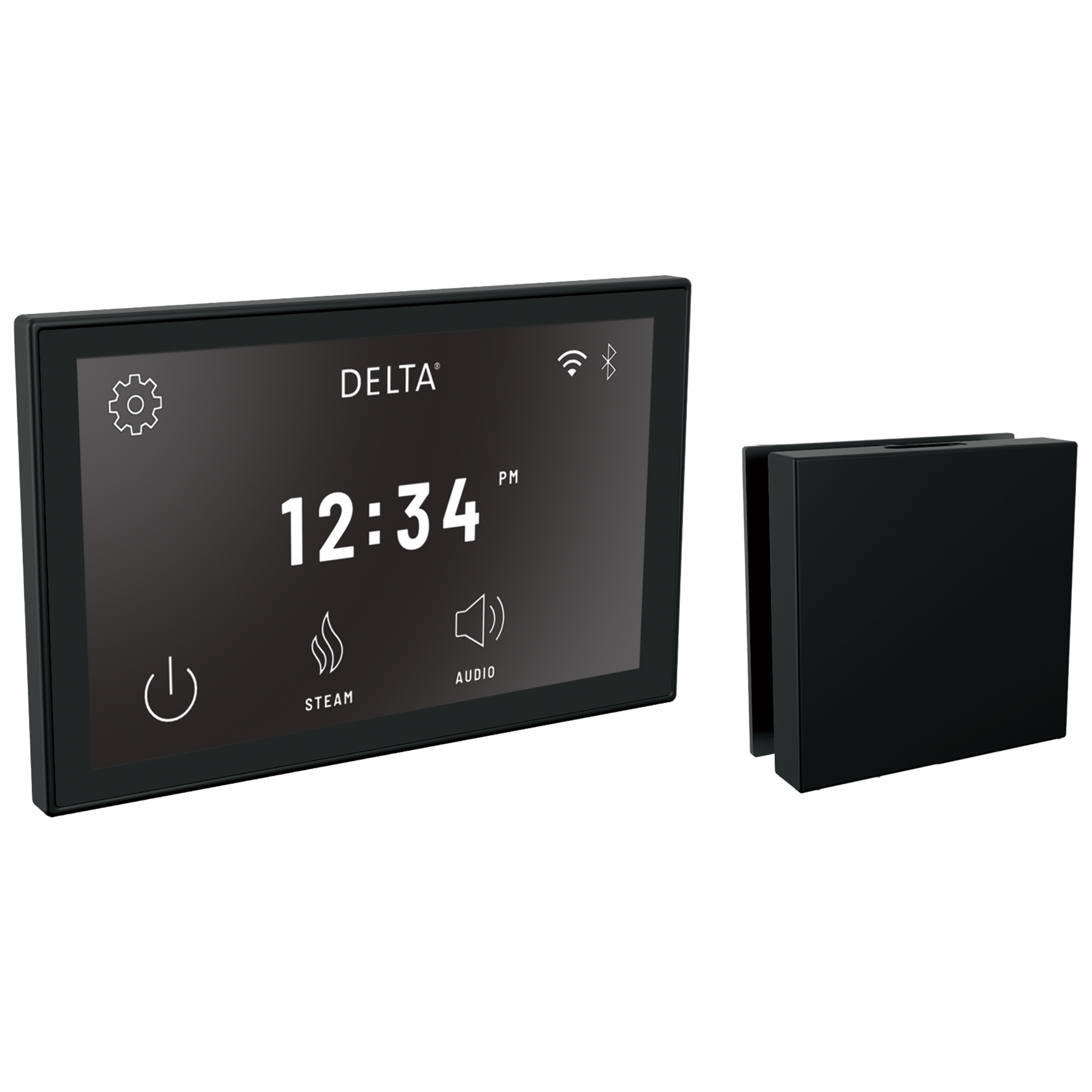 Delta - Square Digital Steam Package - Matte Black - 5CH-550L-BL