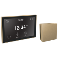 Delta - Square Digital Steam Package - Lumicoat® Champagne Bronze - 5CH-550L-CZ-PR