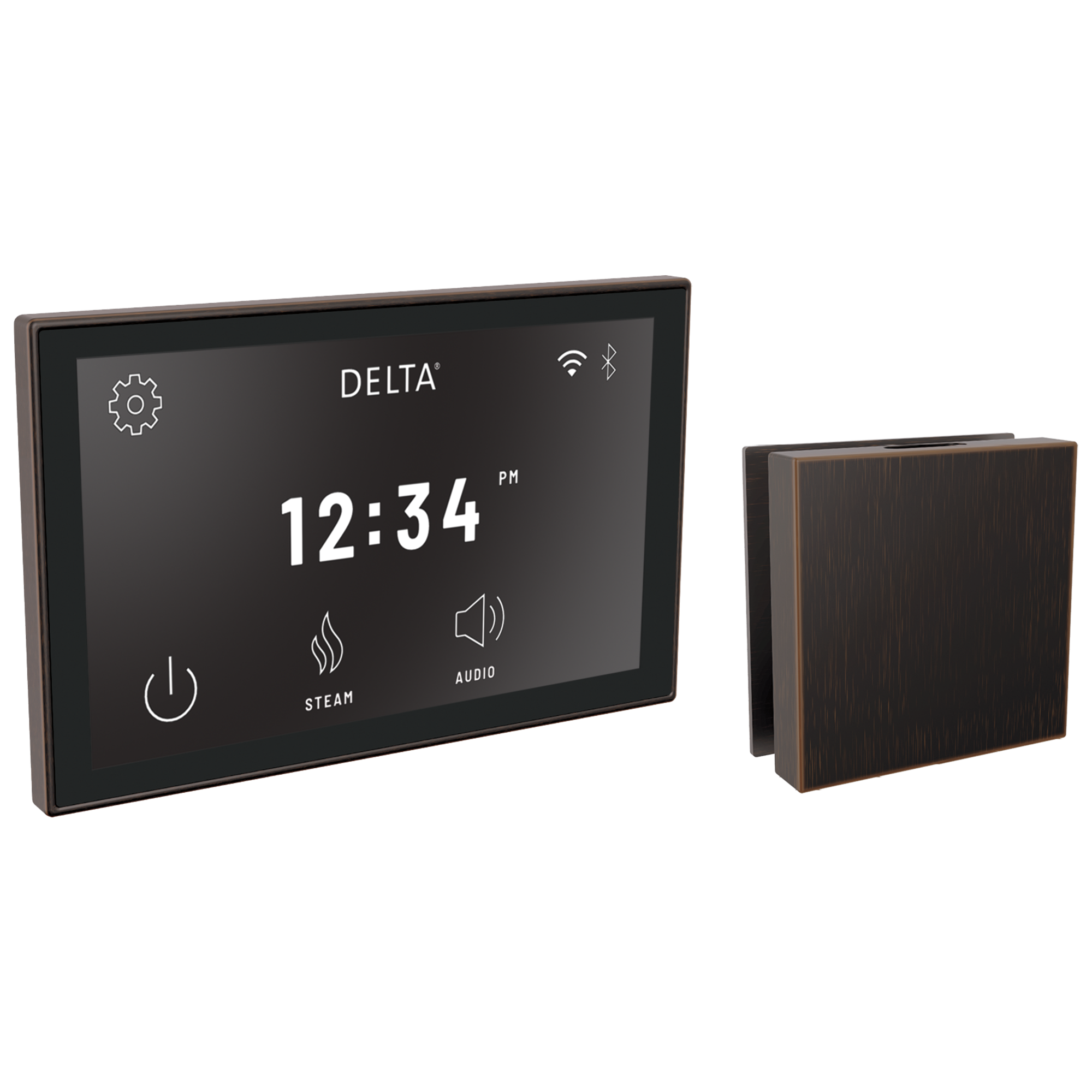 Delta - Square Digital Steam Package - Venetian Bronze - 5CH-550L-RB