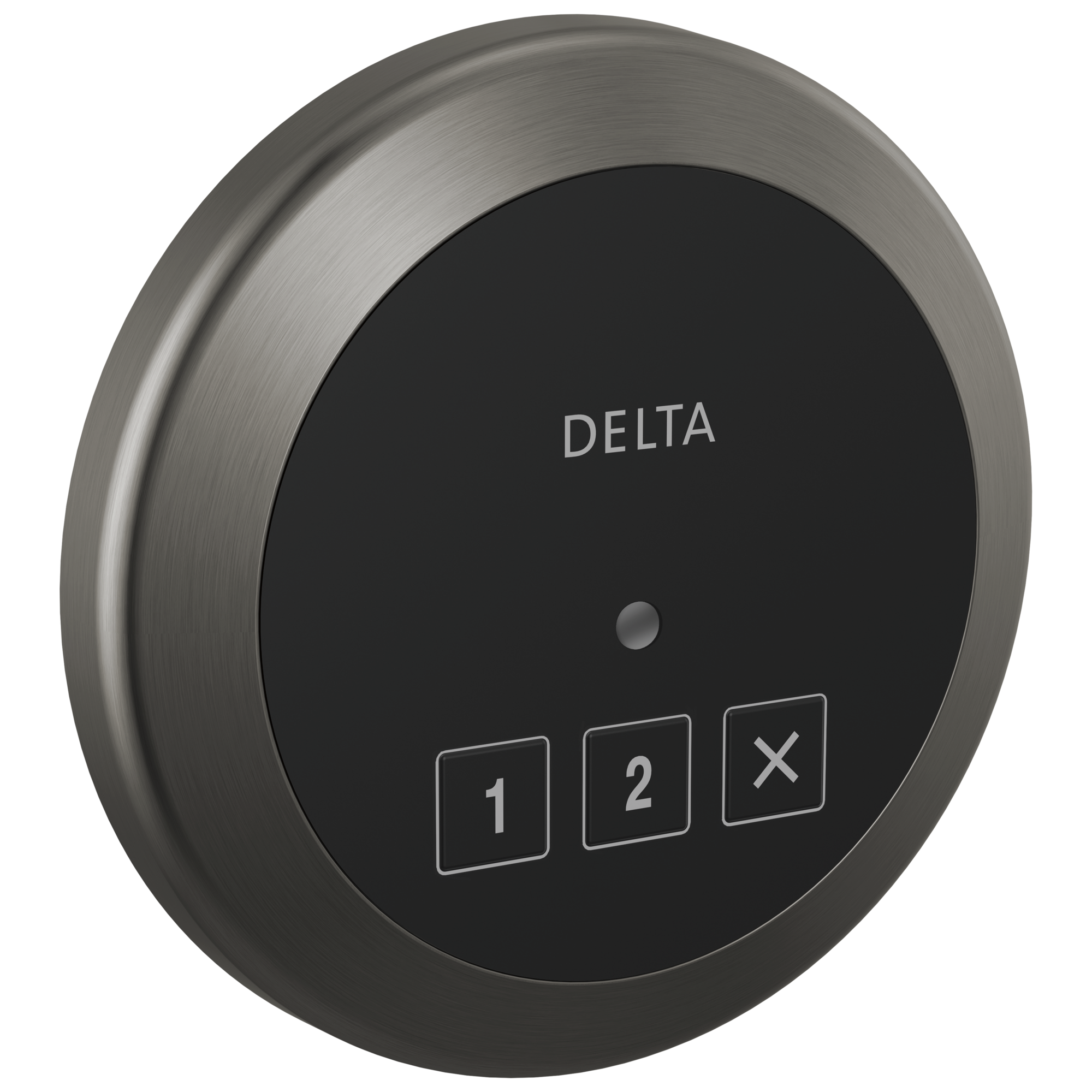 Delta - Round Exterior Steam Control - Lumicoat® Black Stainless - 5CN-220R-KS-PR