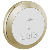 Delta - Round Exterior Steam Control - Lumicoat® Polished Nickel - 5CN-220R-PN-PR