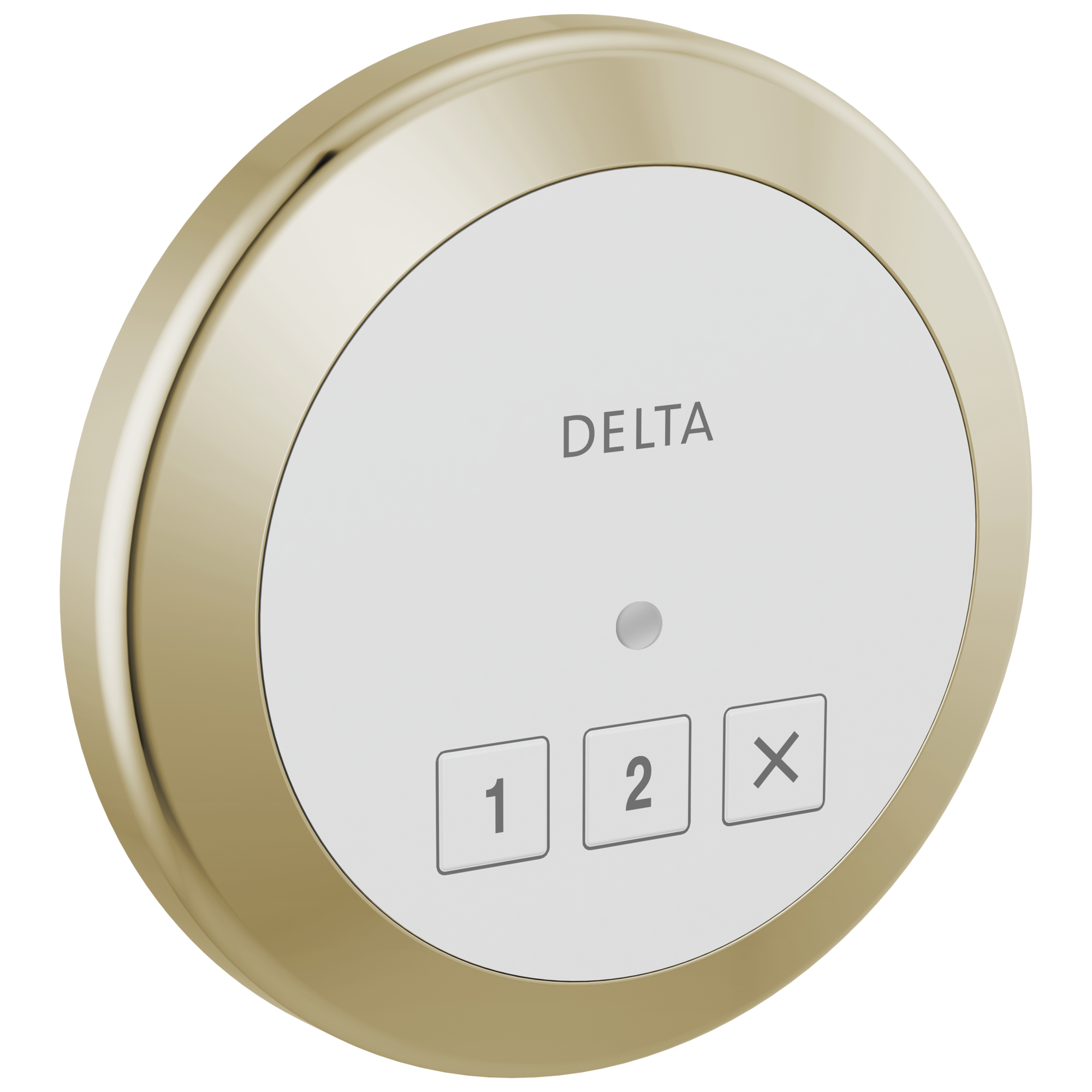 Delta - Round Exterior Steam Control - Lumicoat® Polished Nickel - 5CN-220R-PN-PR