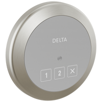 Delta - Round Exterior Steam Control - Lumicoat® Stainless - 5CN-220R-SS-PR