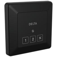 Delta - Square Exterior Steam Control - Matte Black - 5CN-220T-BL