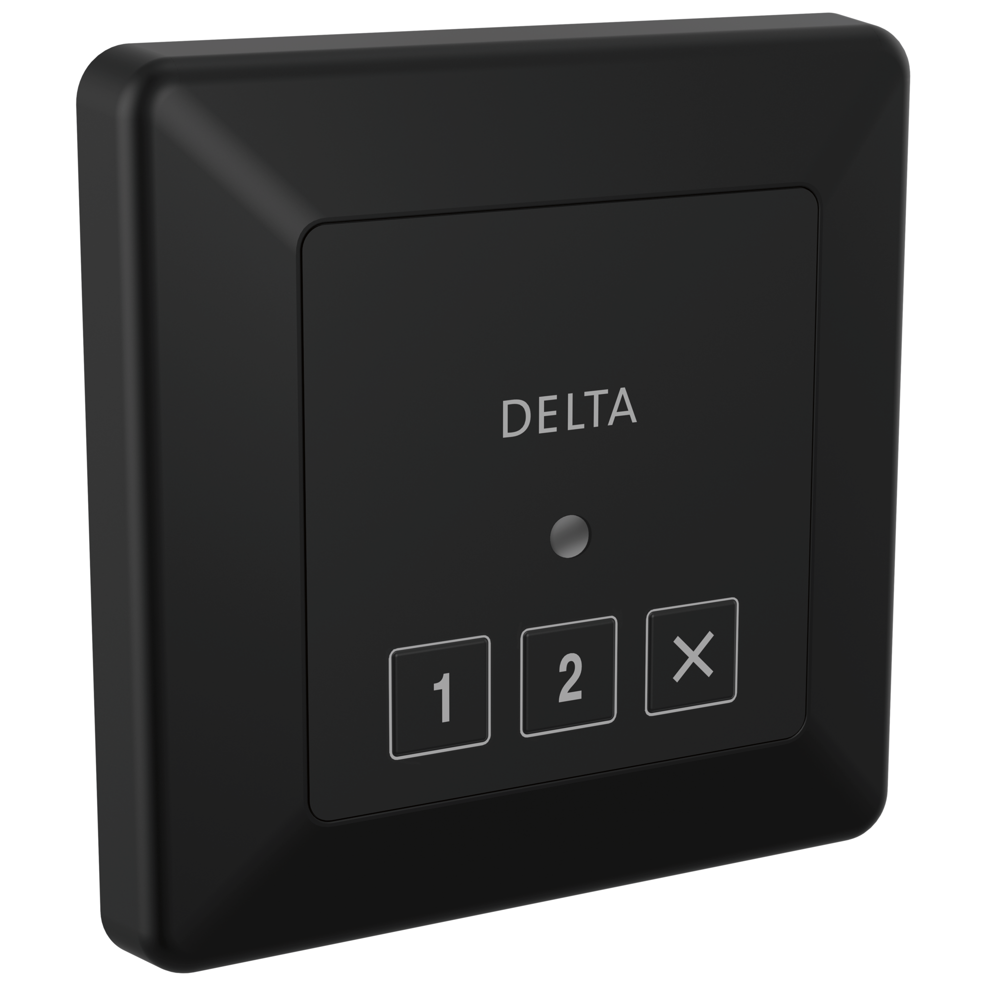 Delta - Square Exterior Steam Control - Matte Black - 5CN-220T-BL