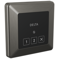 Delta - Square Exterior Steam Control - Lumicoat® Black Stainless - 5CN-220T-KS-PR