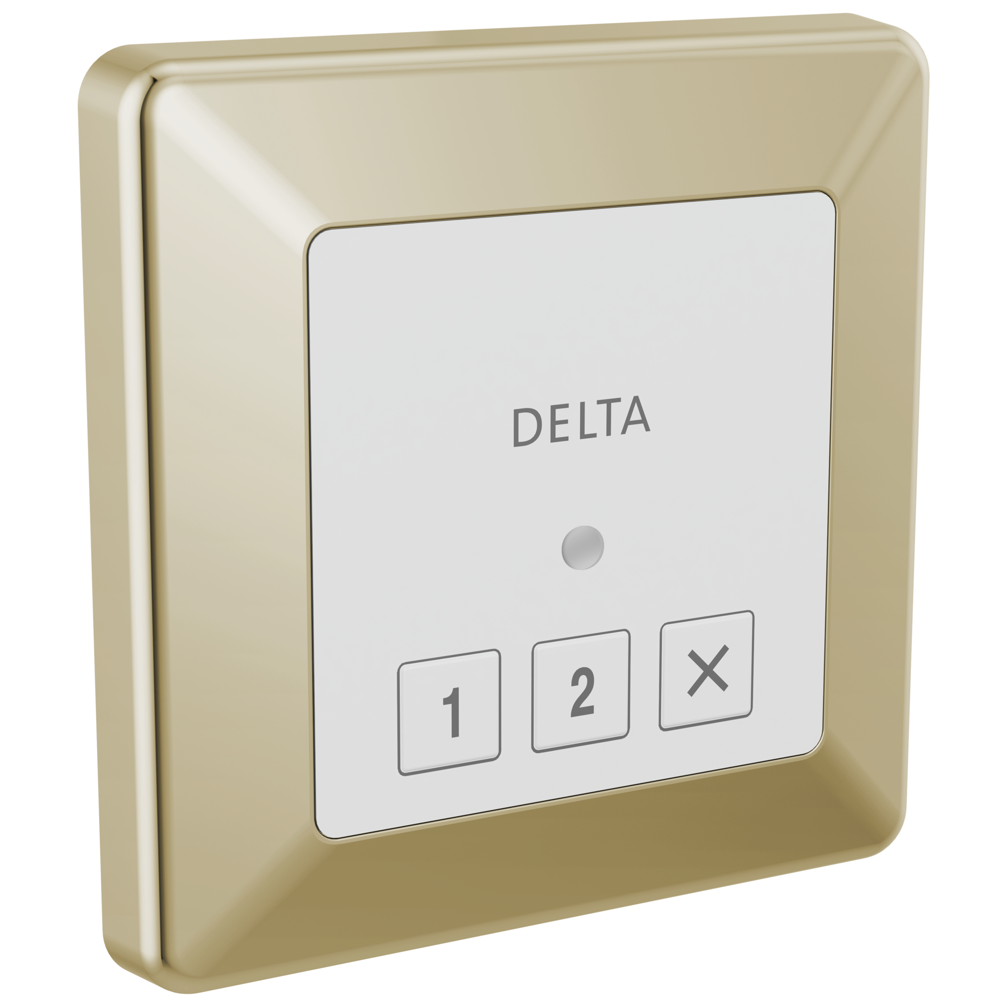 Delta - Square Exterior Steam Control - Lumicoat® Polished Nickel - 5CN-220T-PN-PR