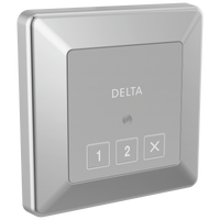 Delta - Square Exterior Steam Control - Lumicoat® Chrome - 5CN-220T-PR