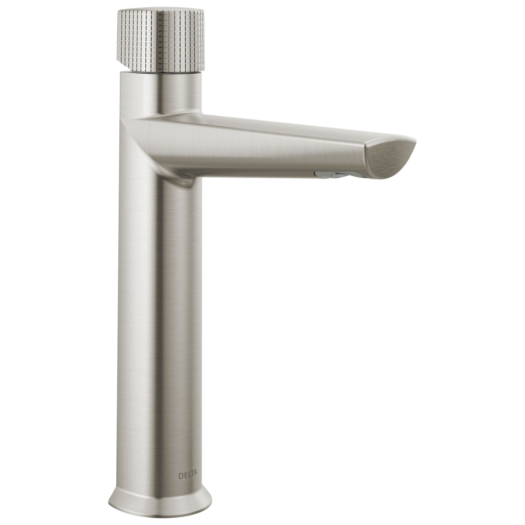 Delta - Single Handle Mid-Height Bathroom Faucet - Lumicoat® Stainless - 673-SS-PR-DST