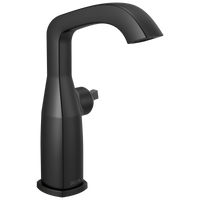 Delta - Mid-Height Faucet Less Handle - Matte Black - 676-BLLHP-DST