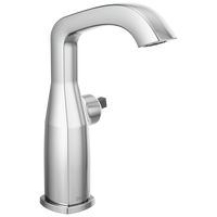 Delta - Mid-Height Faucet Less Handle - Chrome - 676-LHP-DST