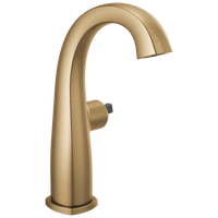 Delta - Single Handle Mid-Height Bathroom Faucet - Less Handle - Champagne Bronze - 677-CZLHP-DST