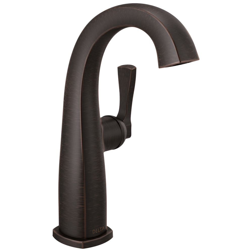 Delta - Single Handle Mid-Height Bathroom Faucet - Venetian Bronze - 677-RB-DST