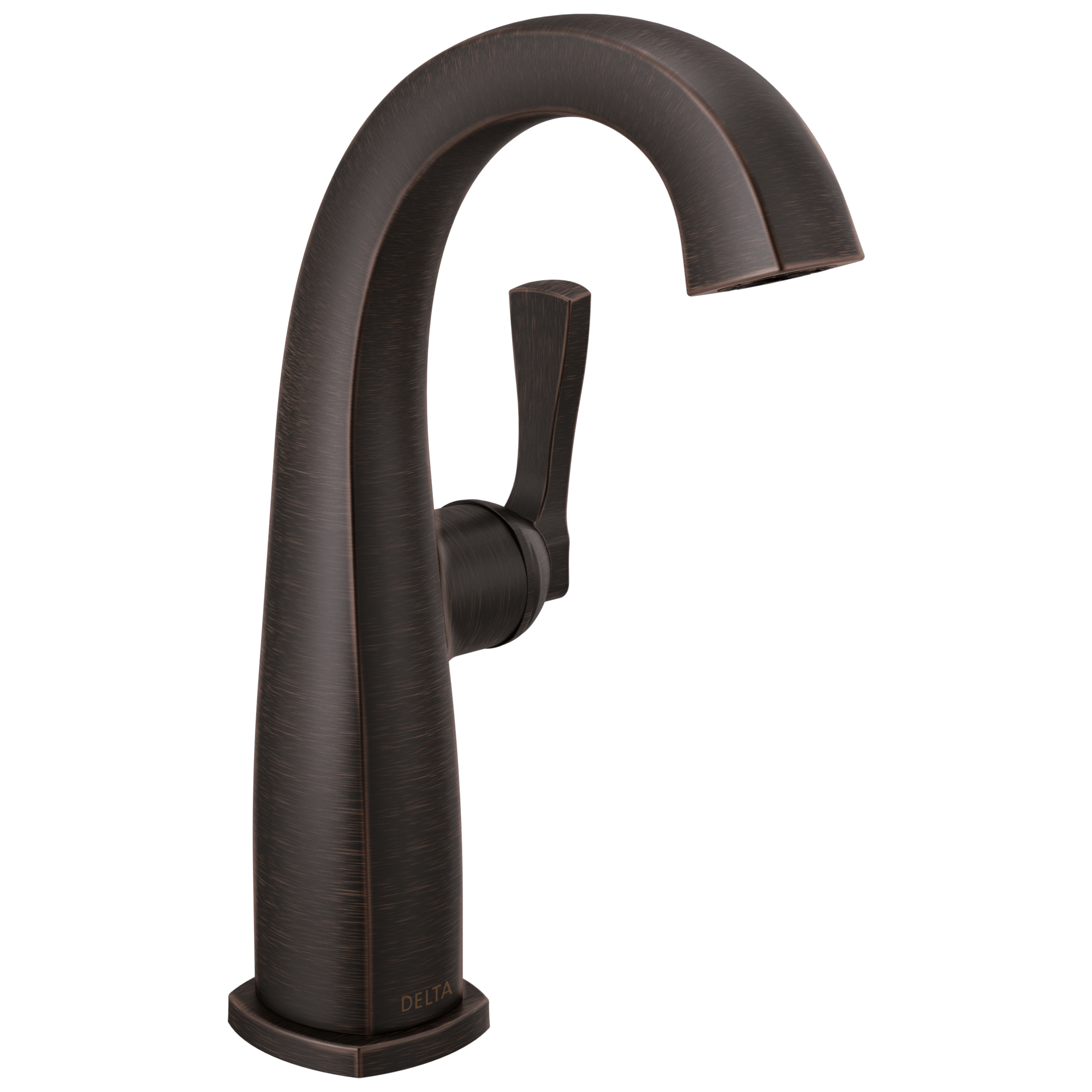 Delta - Single Handle Mid-Height Bathroom Faucet - Venetian Bronze - 677-RB-DST