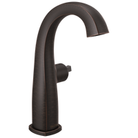 Delta - Single Handle Mid-Height Bathroom Faucet - Less Handle - Venetian Bronze - 677-RBLHP-DST