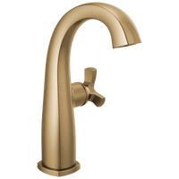 Delta - Single Handle Mid-Height Bathroom Faucet - Lumicoat® Champagne Bronze - 6776-CZ-PR-DST