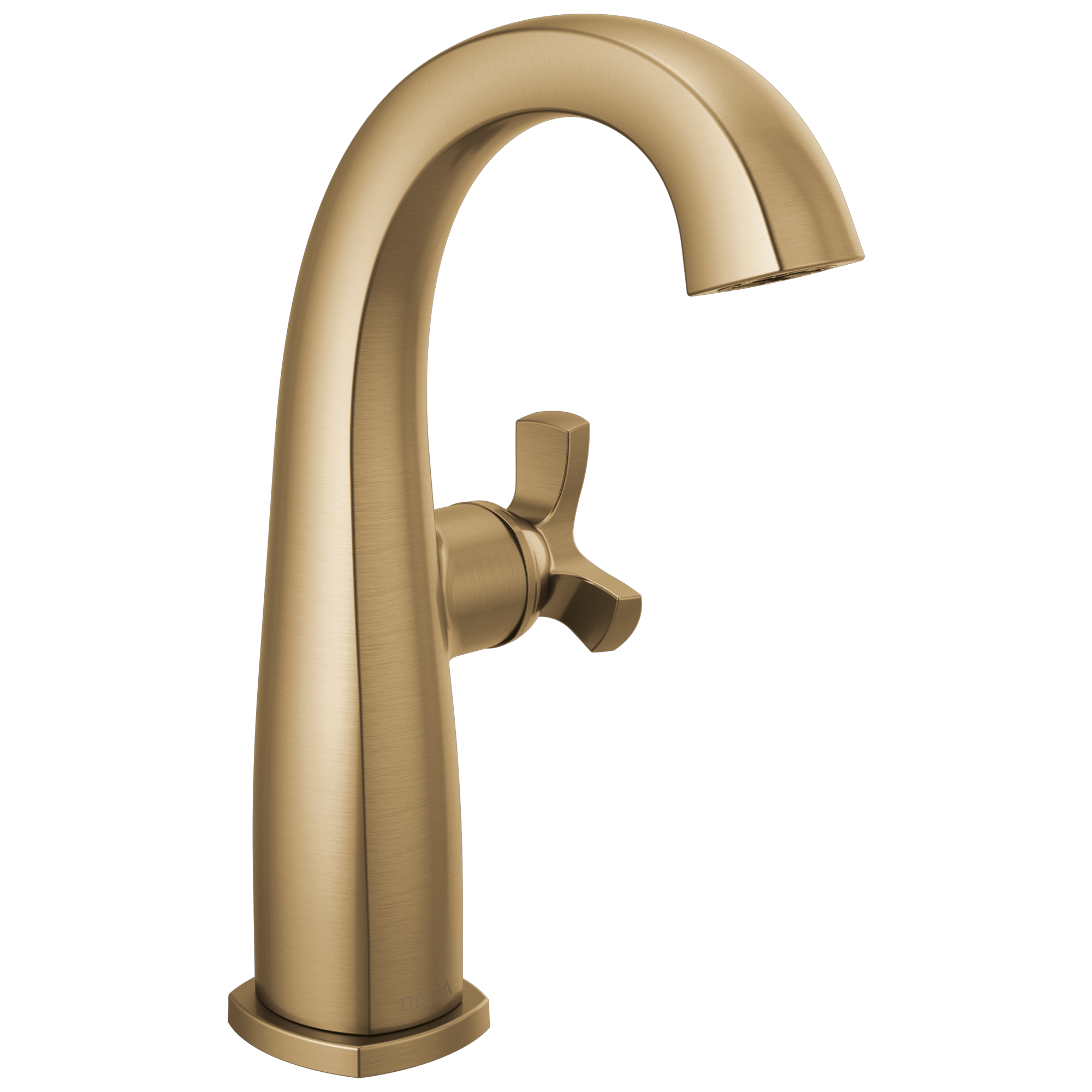 Delta - Single Handle Mid-Height Bathroom Faucet - Lumicoat® Champagne Bronze - 6776-CZ-PR-DST