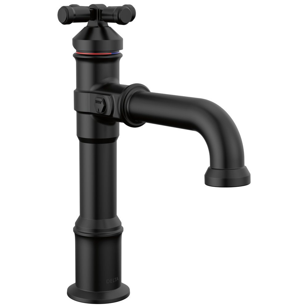 Delta - Single Handle Bathroom Faucet - Matte Black - 687-BL-DST