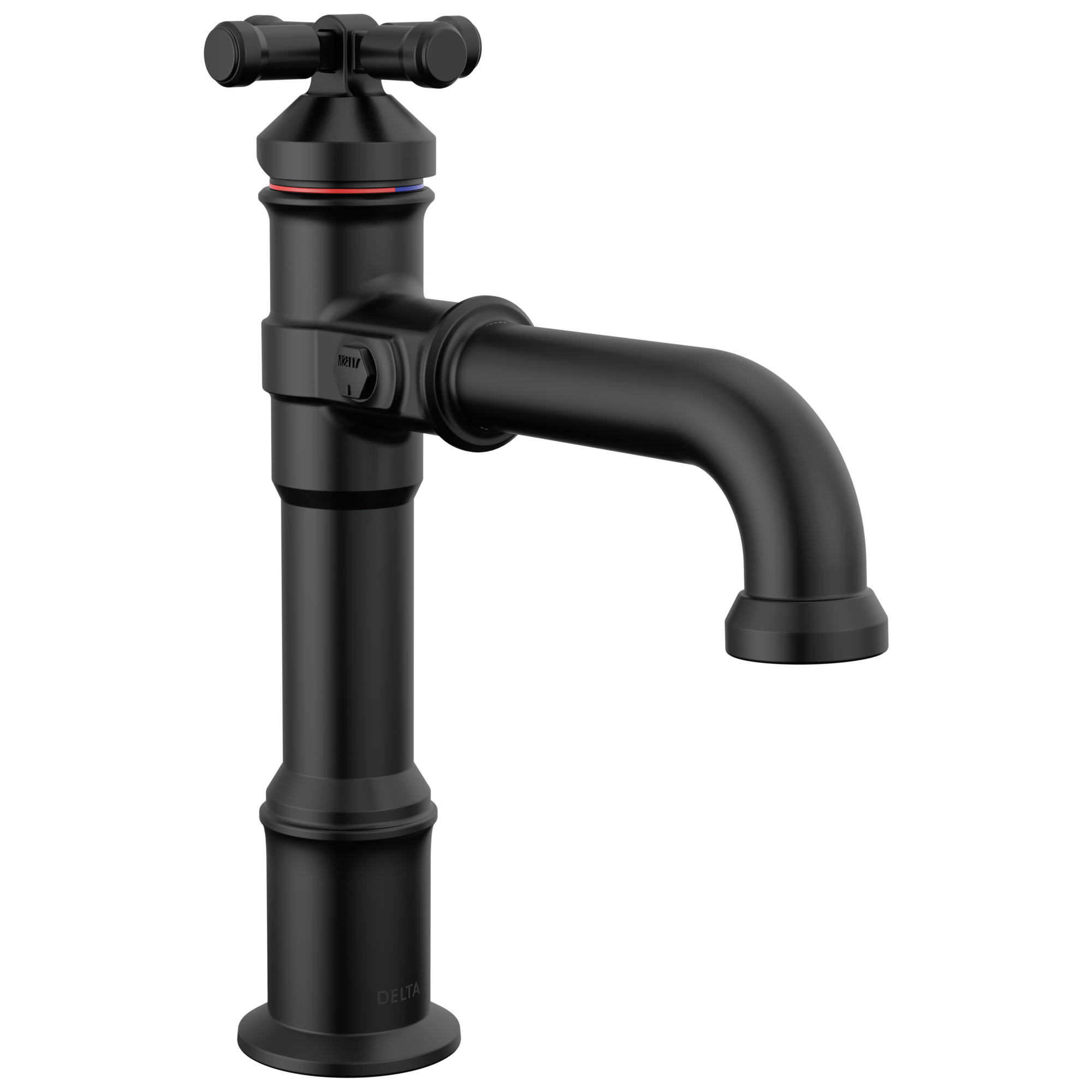 Delta - Single Handle Bathroom Faucet - Matte Black - 687-BL-DST