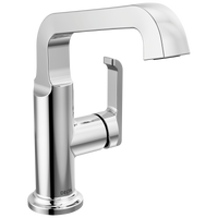 Delta - Single Handle Mid-Height Vessel Bathroom - Lumicoat® Chrome - 689-PR-DST